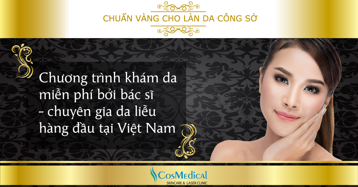 chương trình khám da chuẩn vàng cho làn da công sở