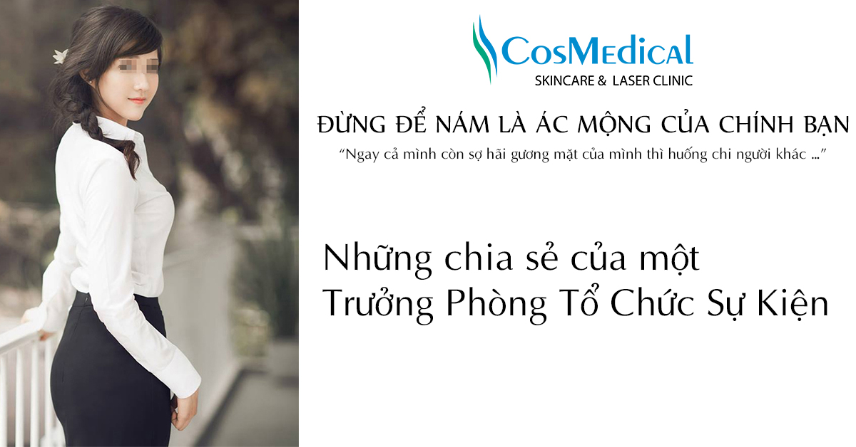 phản hồi của khách hàng bị nám da