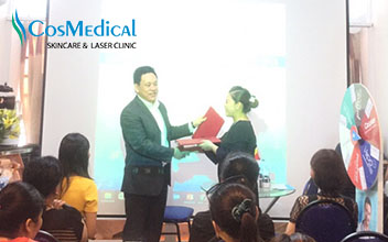 COSMEDICAL CLINIC NHẬN CHUYỂN GIAO CÔNG NGHỆ ĐIỀU TRỊ NÁM POLARIS MỚI NHẤT 2018