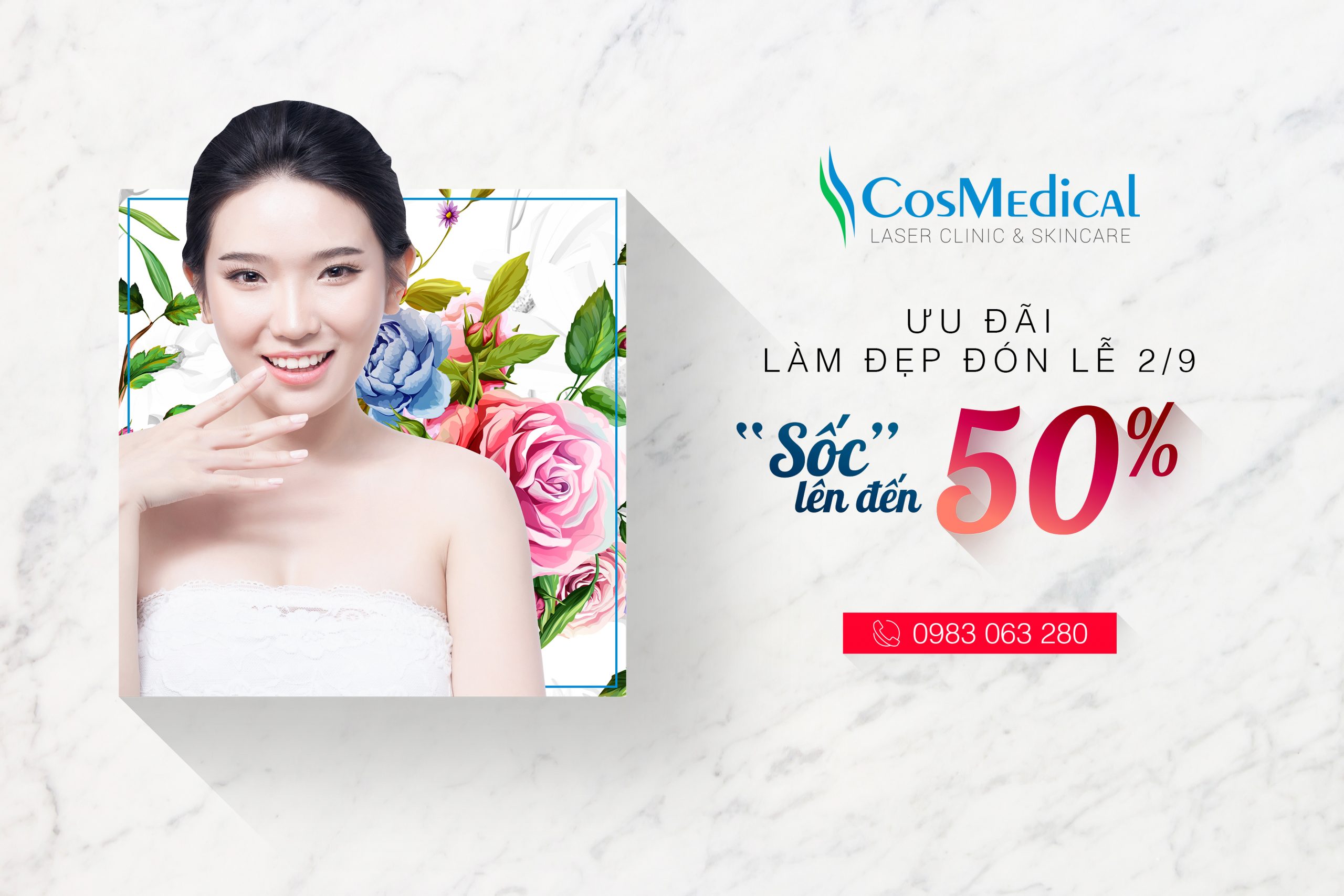 ƯU ĐÃI “SỐC” 50% LÀM ĐẸP ĐÓN LỄ 2/9