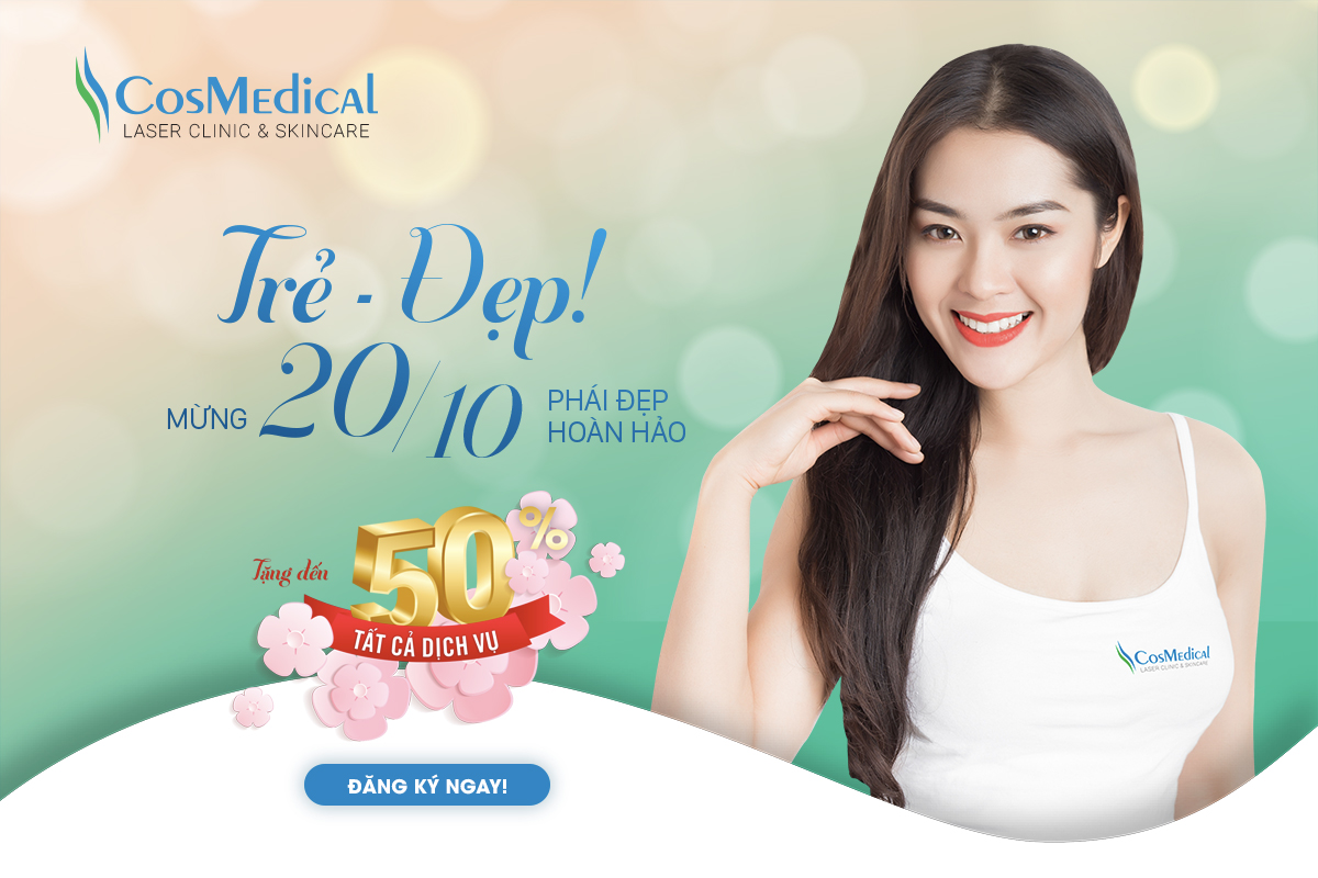 Trẻ - Đẹp! Mừng 20/10 Phái Đẹp Hoàn Hảo