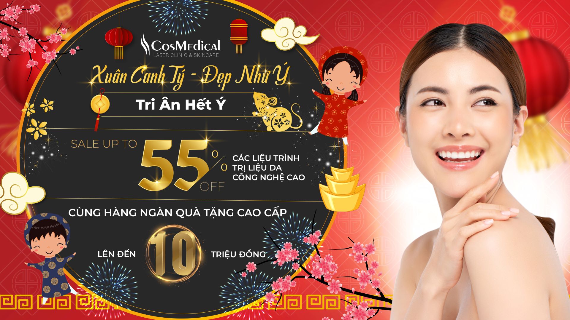 RỘN RÀNG ƯU ĐÃI “XUÂN CANH TÝ - ĐẸP NHƯ Ý”