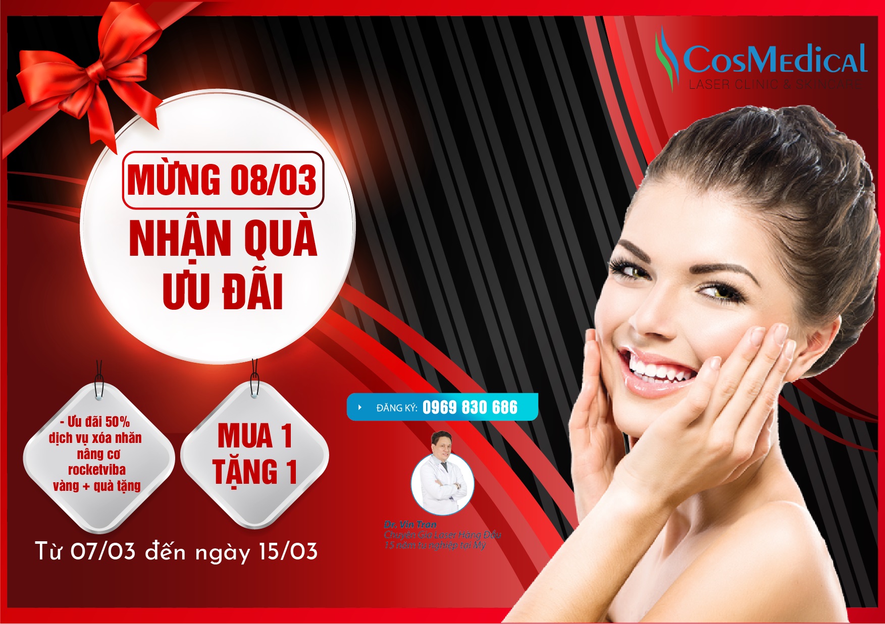 MỪNG 08/03 - NHẬN QUÀ ƯU ĐÃI