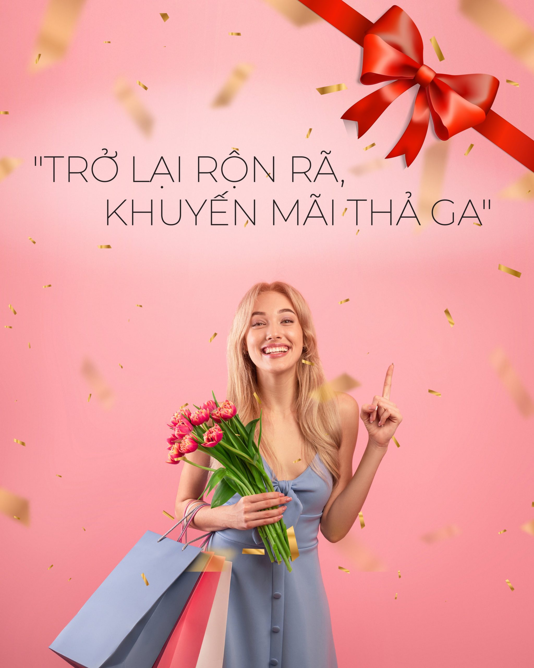 TRỞ LẠI RỘN RÃ - KHUYẾN MÃI THẢ GA